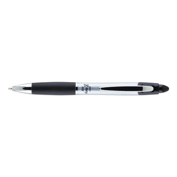 Zebra® Z-grip Max Ballpoint Pen, Retractable, Medium 1 Mm, Blue Ink, Silver Barrel, Dozen freeshipping - TVN Wholesale